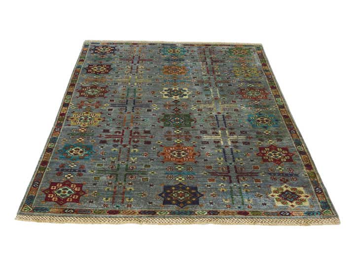 4' x 5' 11 Hand Knotted Ariana Ziegler Rug