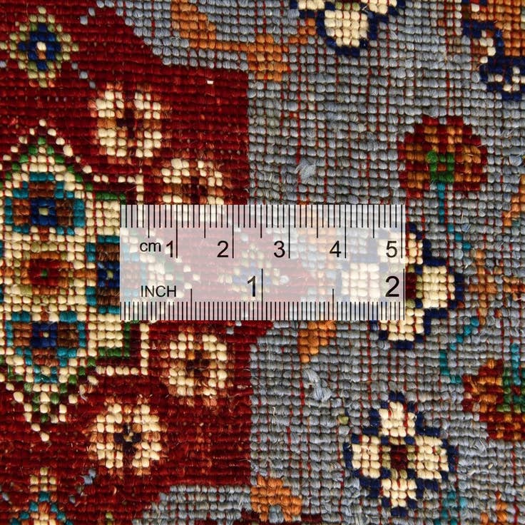 Detail image of 4' x 5' 11 Hand Knotted Ariana Ziegler Rug