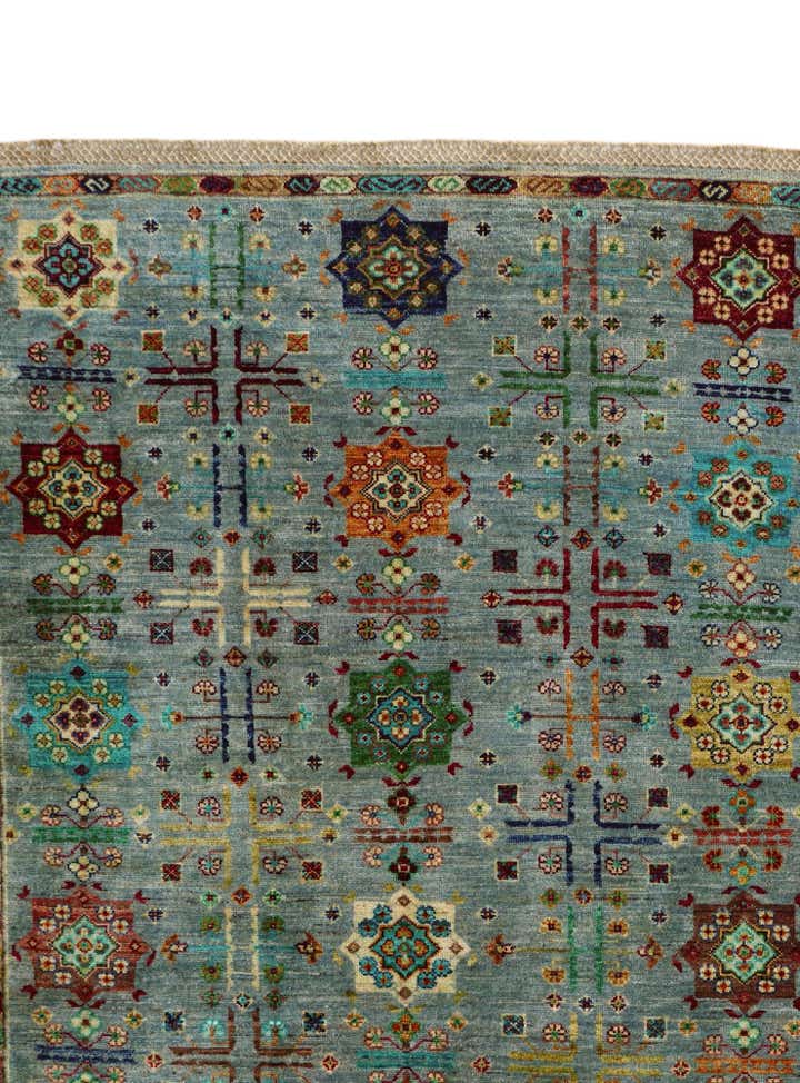 4' x 5' 11 Hand Knotted Ariana Ziegler Rug