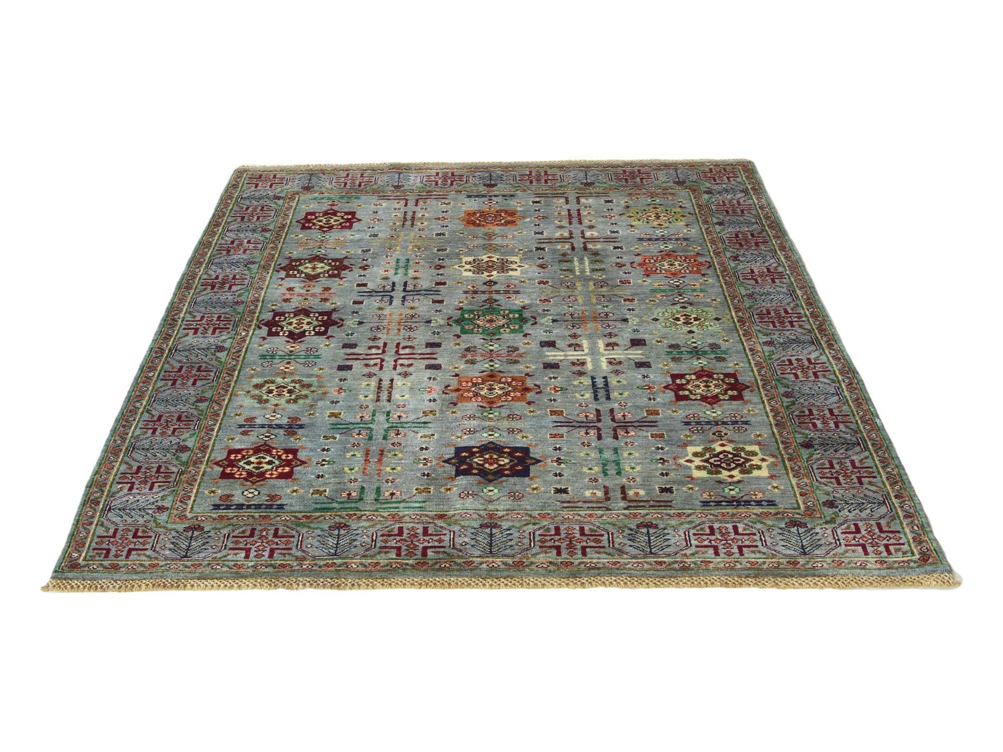 5' 1 x 6' 7 Hand Knotted Ariana Ziegler Rug