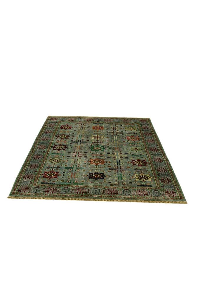 5' 1 x 6' 7 Hand Knotted Ariana Ziegler Rug