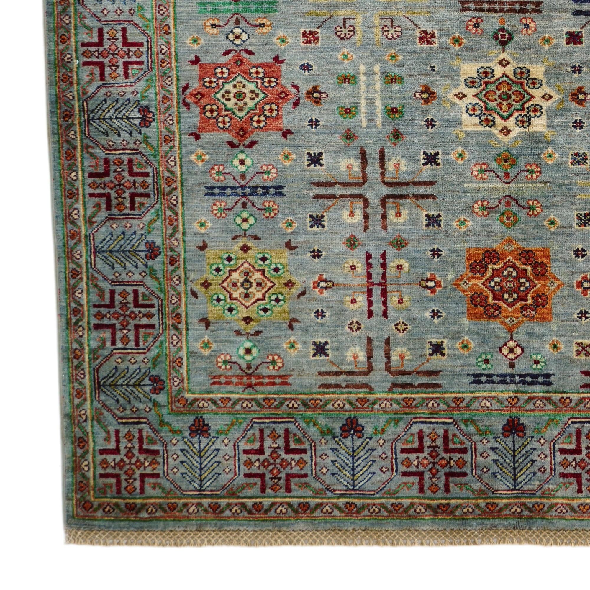 5' 1 x 6' 7 Hand Knotted Ariana Ziegler Rug