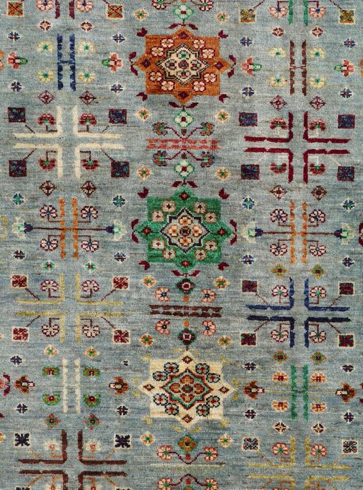 5' 1 x 6' 7 Hand Knotted Ariana Ziegler Rug