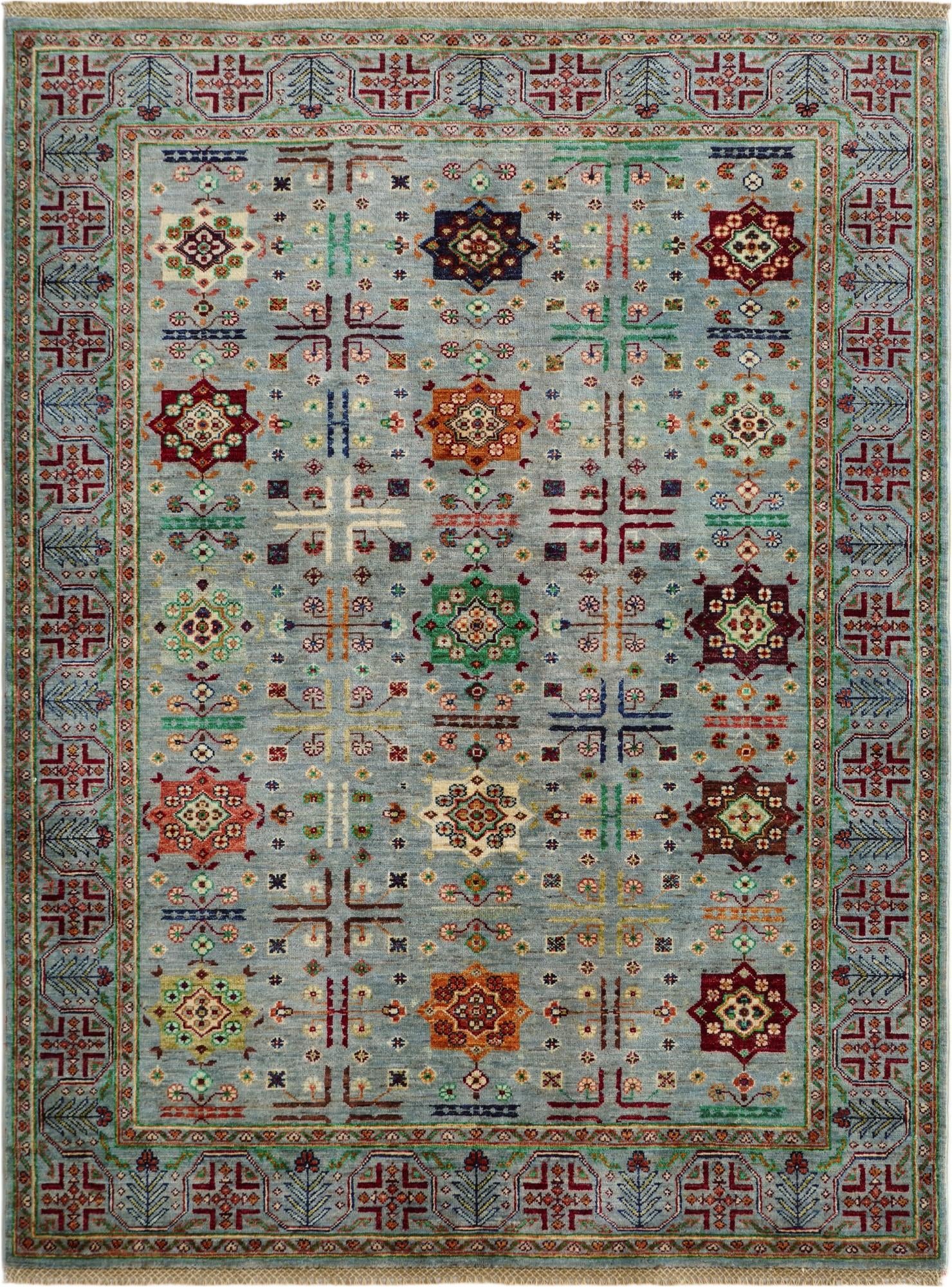 5' 1 x 6' 7 Hand Knotted Ariana Ziegler Rug