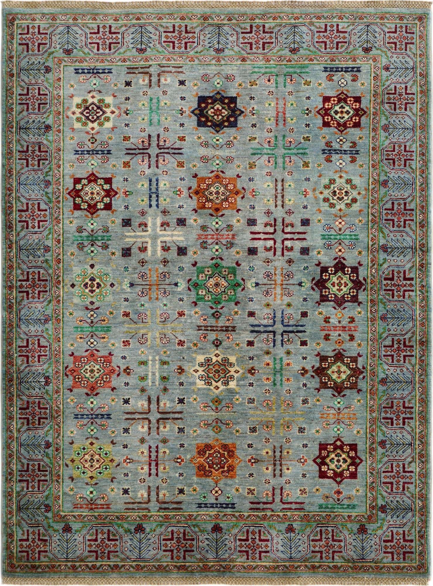 5' 1 x 6' 7 Hand Knotted Ariana Ziegler Rug