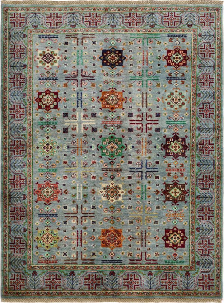 5' 1 x 6' 7 Hand Knotted Ariana Ziegler Rug