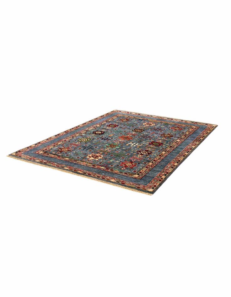 Detail image of 5' 1 x 6' 9 Hand Knotted Ariana Ziegler Rug