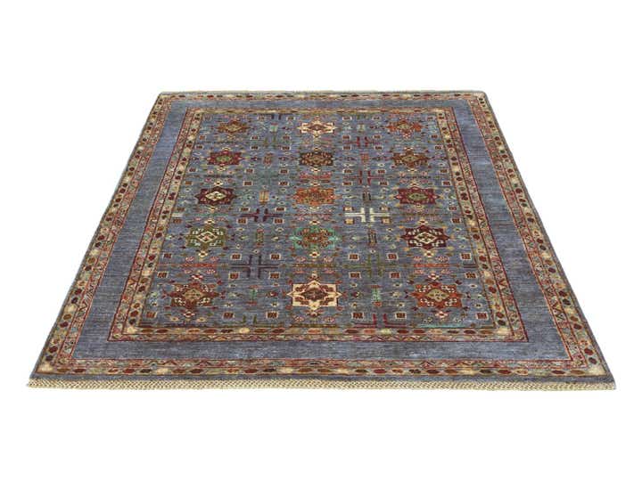 5' 1 x 6' 9 Hand Knotted Ariana Ziegler Rug
