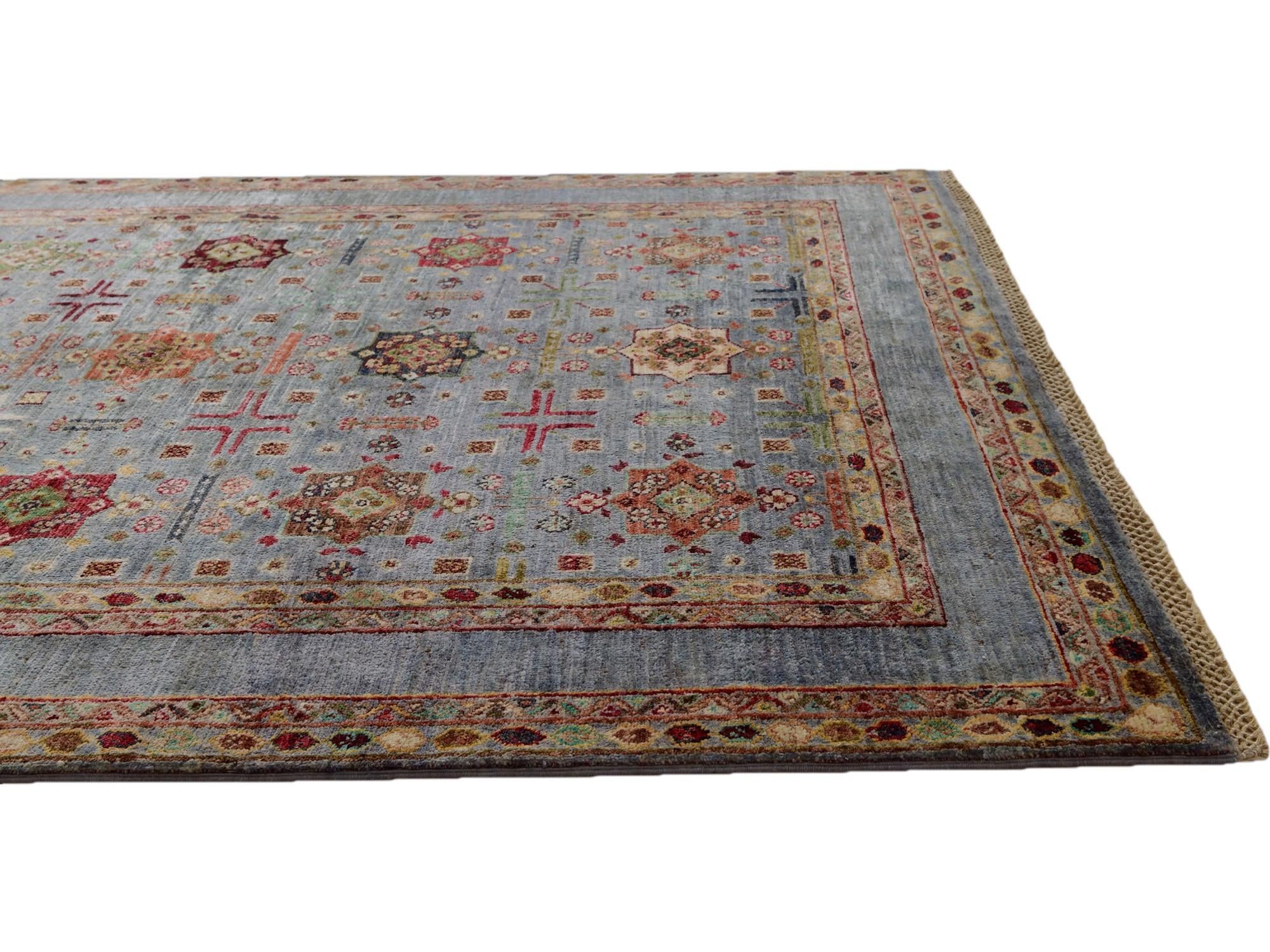 5' 1 x 6' 9 Hand Knotted Ariana Ziegler Rug