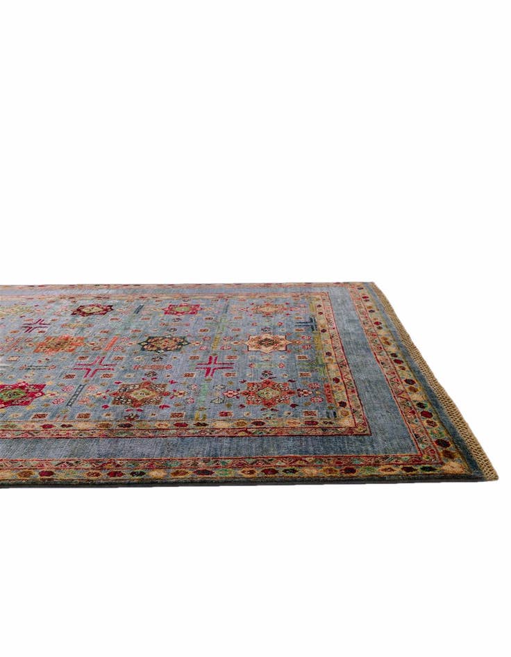 Detail image of 5' 1 x 6' 9 Hand Knotted Ariana Ziegler Rug