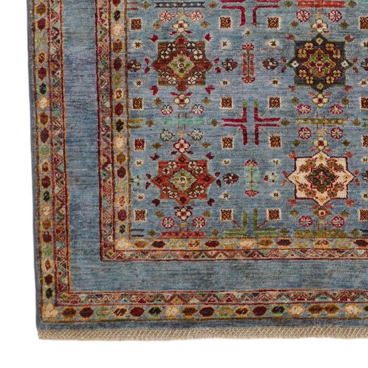 5' 1 x 6' 9 Hand Knotted Ariana Ziegler Rug