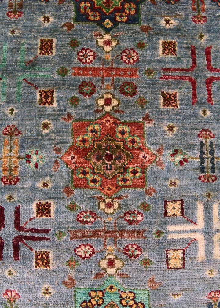5' 1 x 6' 9 Hand Knotted Ariana Ziegler Rug