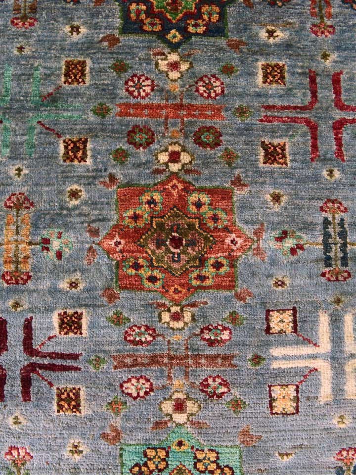 5' 1 x 6' 9 Hand Knotted Ariana Ziegler Rug