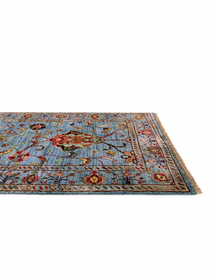 Detail image of 2' 8 x 4' Hand Knotted Ariana Ziegler Rug