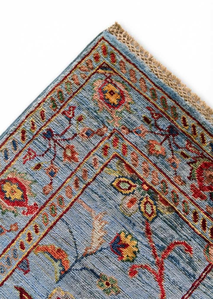 2' 8 x 4' Hand Knotted Ariana Ziegler Rug