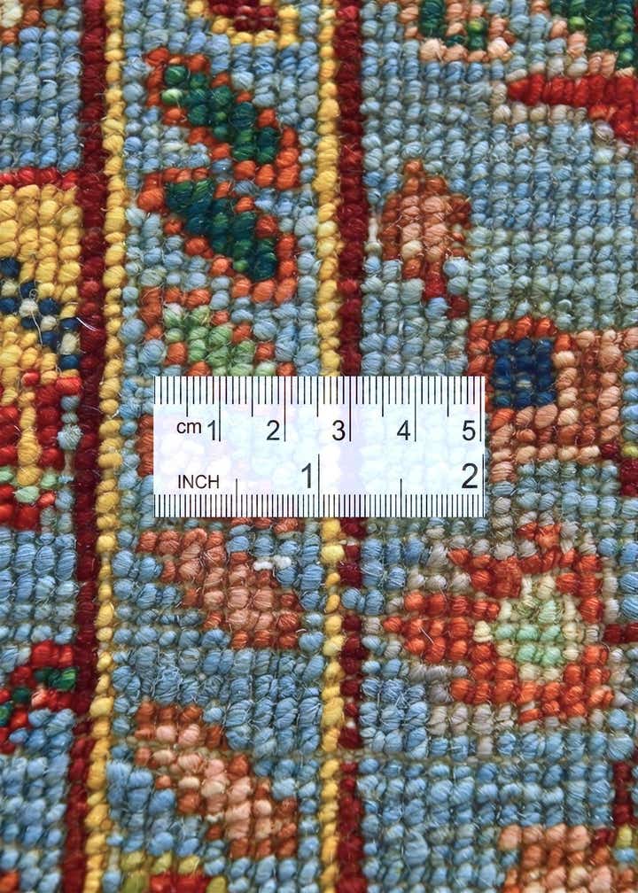 2' 8 x 4' Hand Knotted Ariana Ziegler Rug