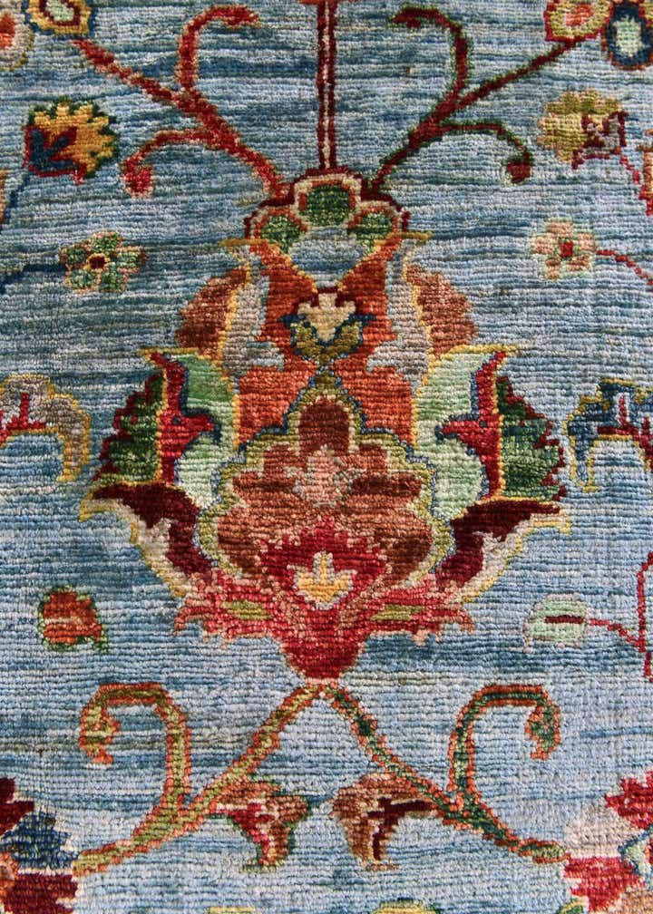 2' 8 x 4' Hand Knotted Ariana Ziegler Rug