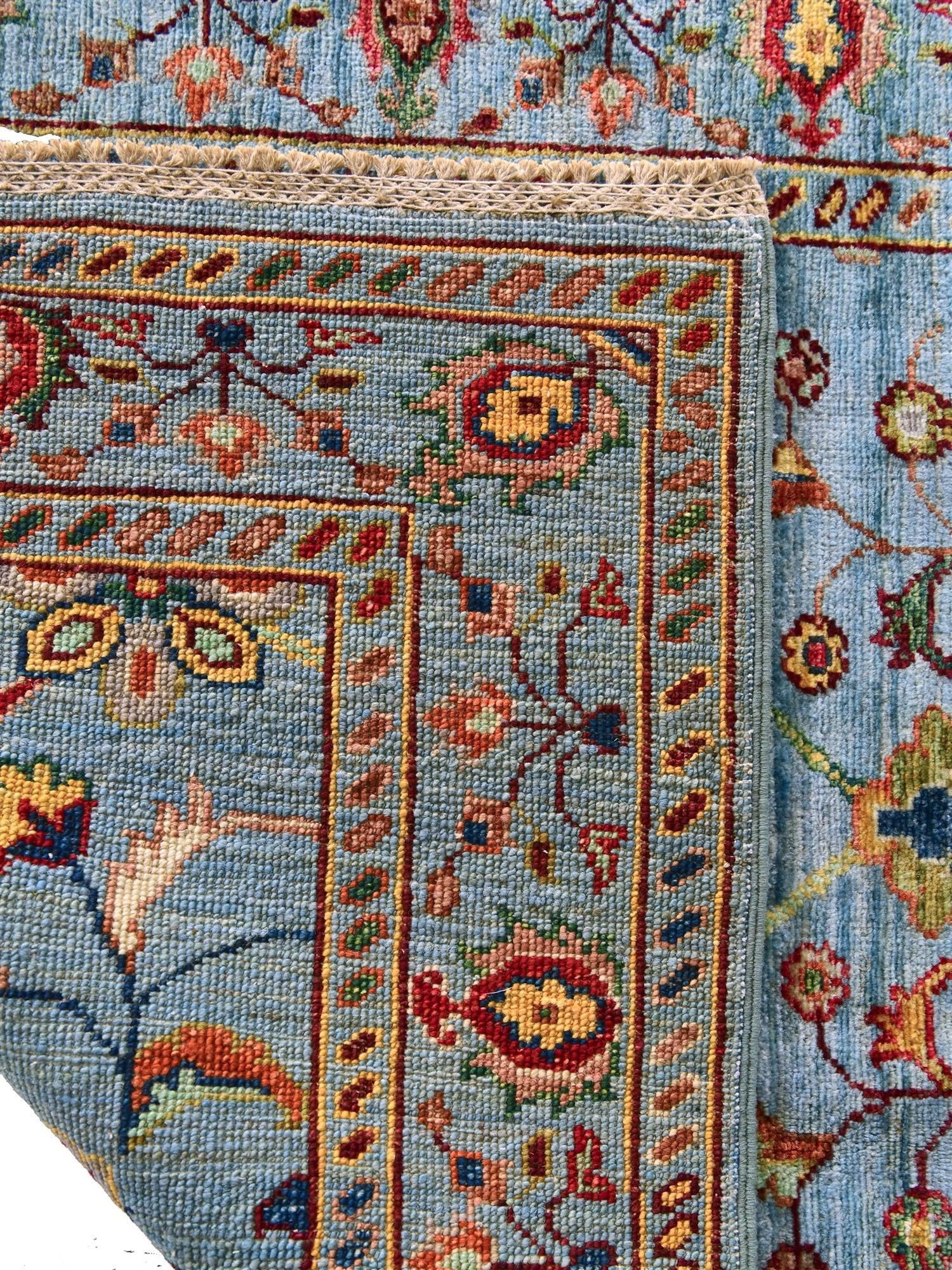 2' 8 x 4' Hand Knotted Ariana Ziegler Rug