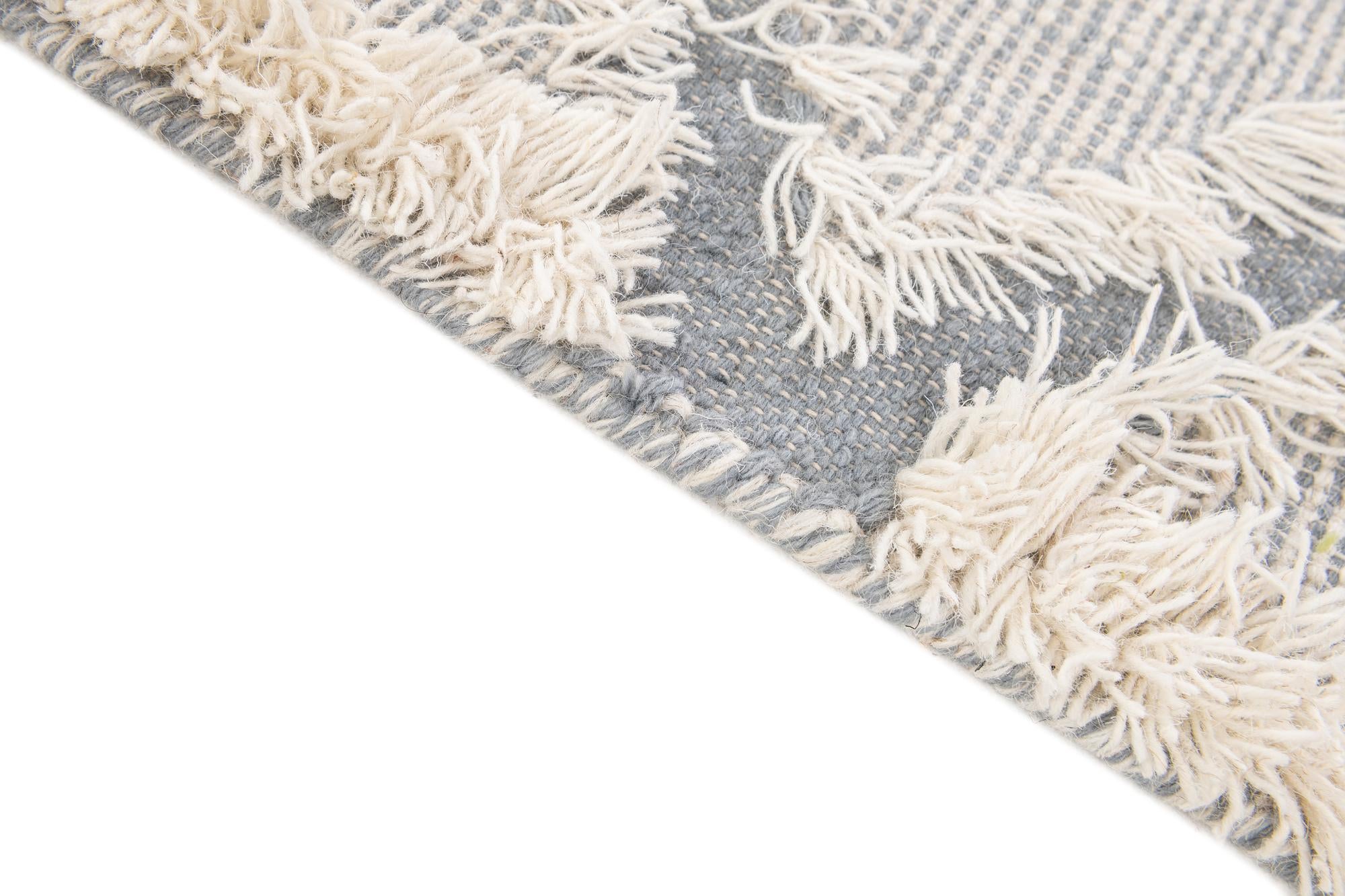 2' 2 x 2' 10 Hand Woven Arizona Wool Rug