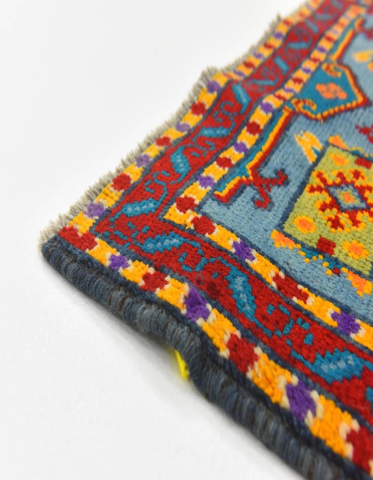 Detail image of 2' 10 x 4' 2  Hand Knotted Balouch Rug