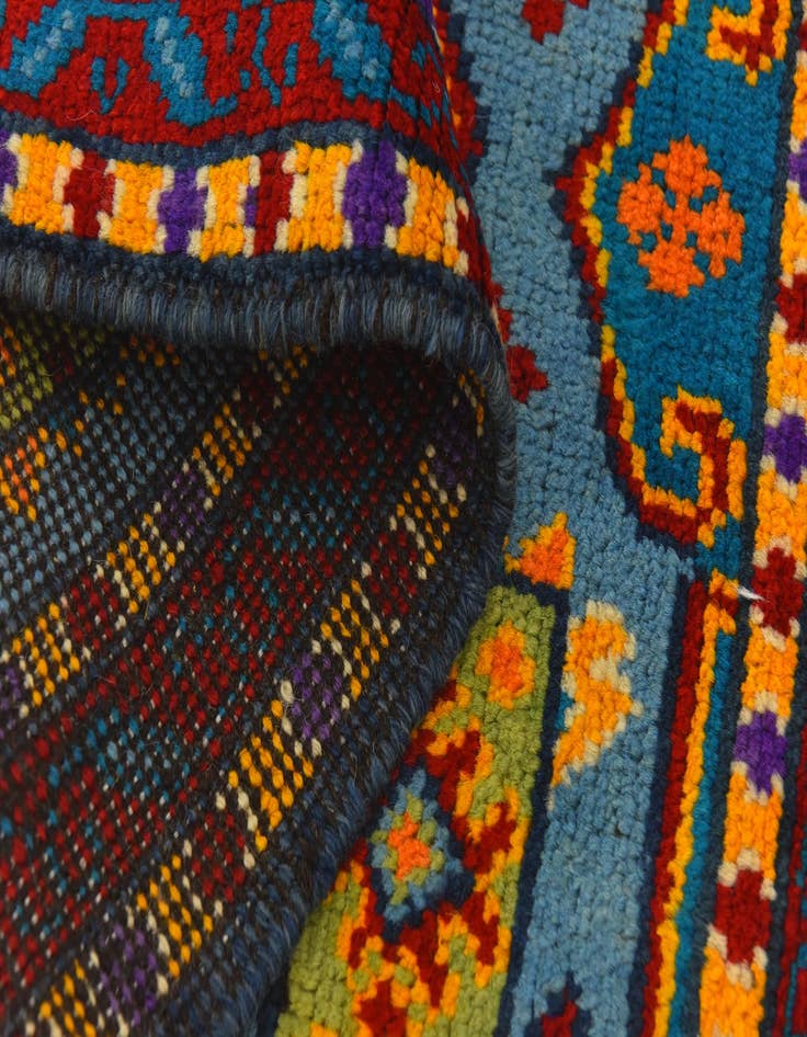 Detail image of 2' 10 x 4' 2  Hand Knotted Balouch Rug