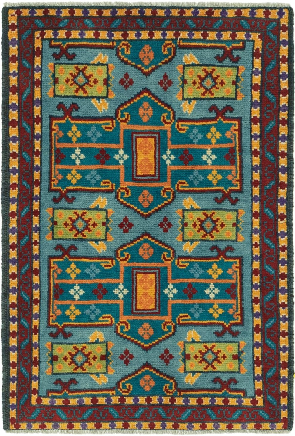 2' 10 x 4' 2 Hand Knotted Balouch Rug