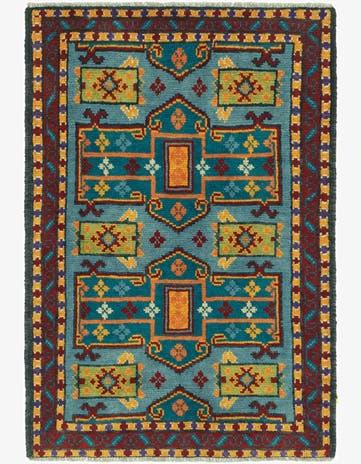2' 10 x 4' 2 Hand Knotted Balouch Rug
