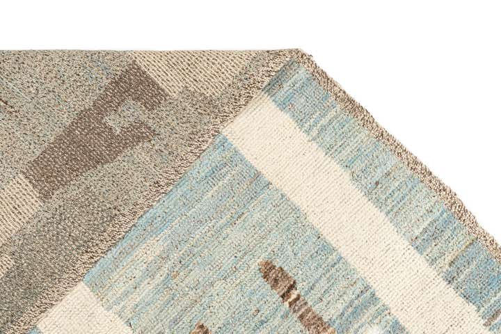 9' 6 x 11' 9 Hand Knotted Beni Marok Rug