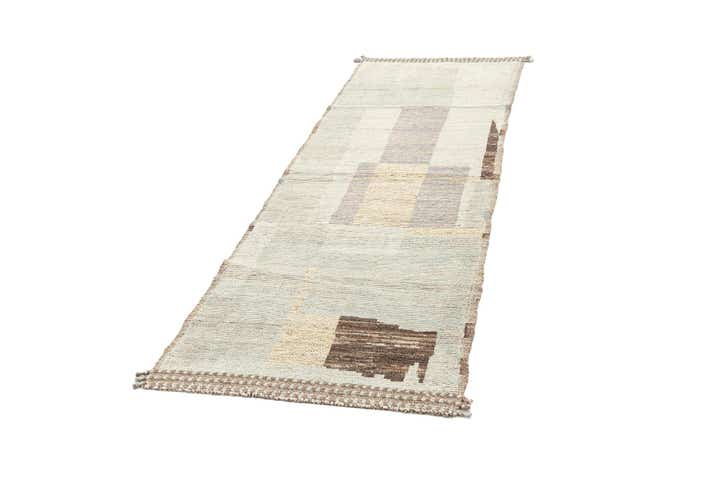 3' 2 x 9' 10 Hand Knotted Beni Marok Rug