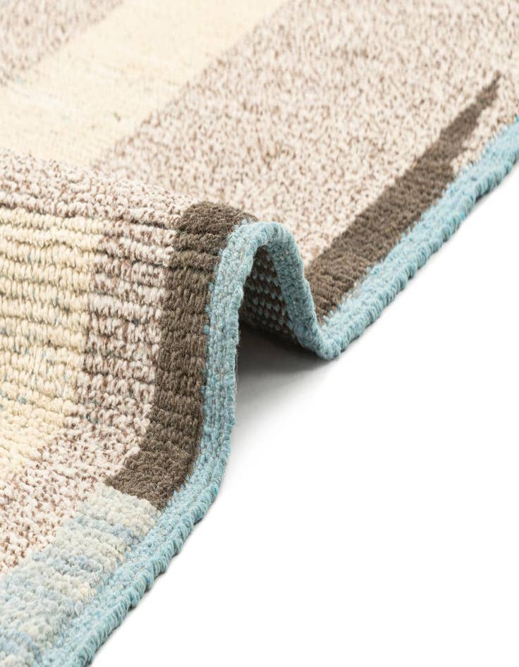 Detail image of 3' 3 x 10' 3  Hand Knotted Beni Marok Rug