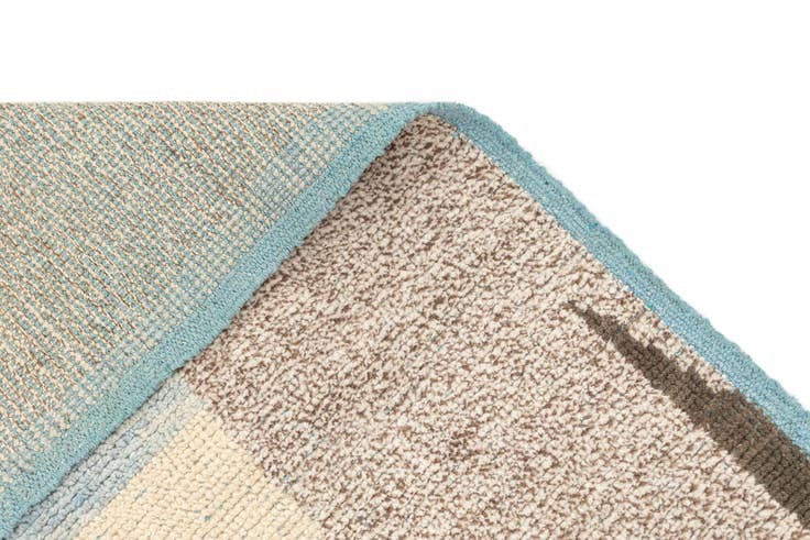 Detail image of 3' 3 x 10' 3 Hand Knotted Beni Marok Rug