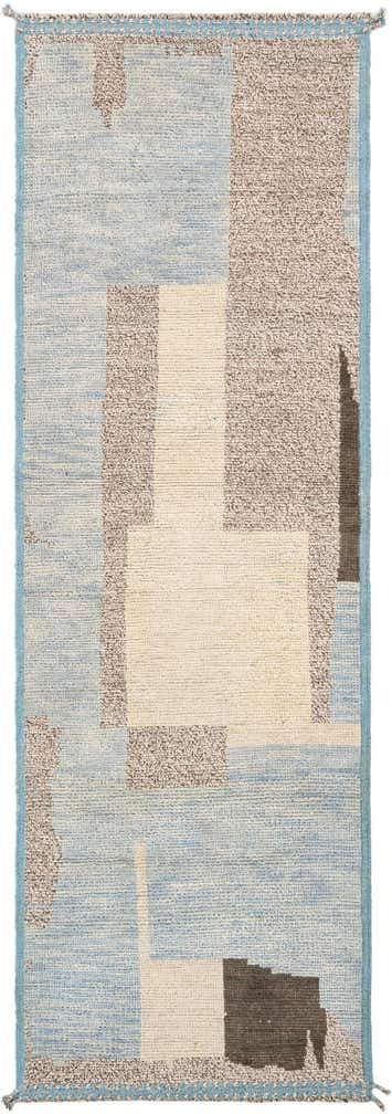 3' 3 x 10' 3 Hand Knotted Beni Marok Rug