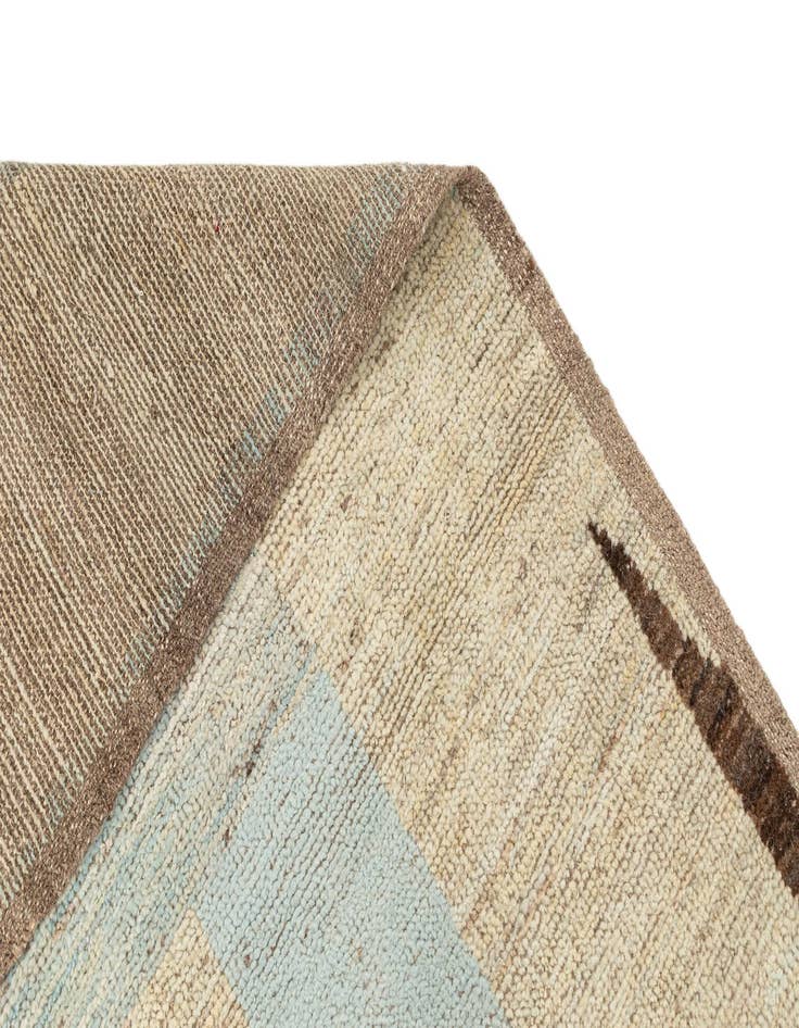 Detail image of 3' 3 x 12' 6  Hand Knotted Beni Marok Rug