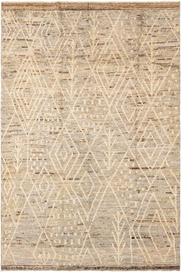 Detail image of 6' 2 x 8' 9 Beni Marok Rug