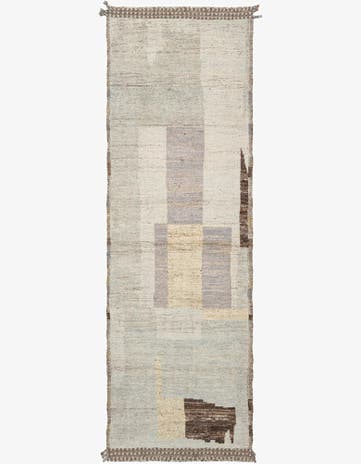 3' 2 x 9' 10 Hand Knotted Beni Marok Rug