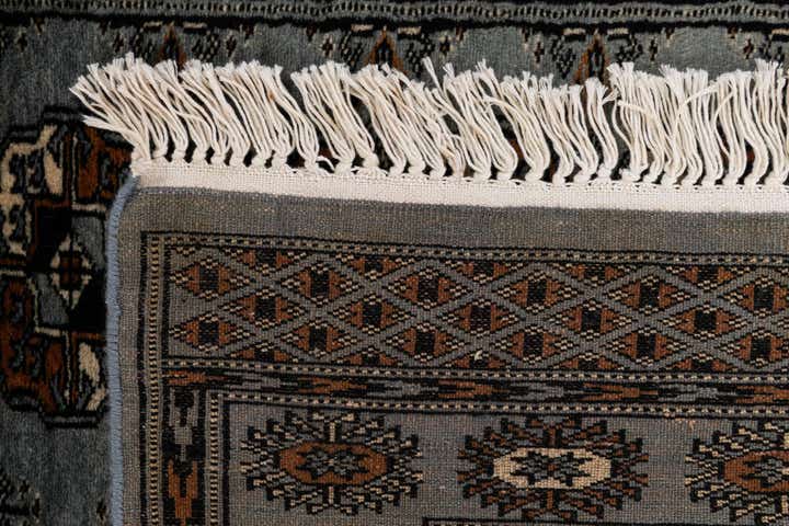 3' 1 x 4' 11 Hand Knotted Bokhara Wool Rug