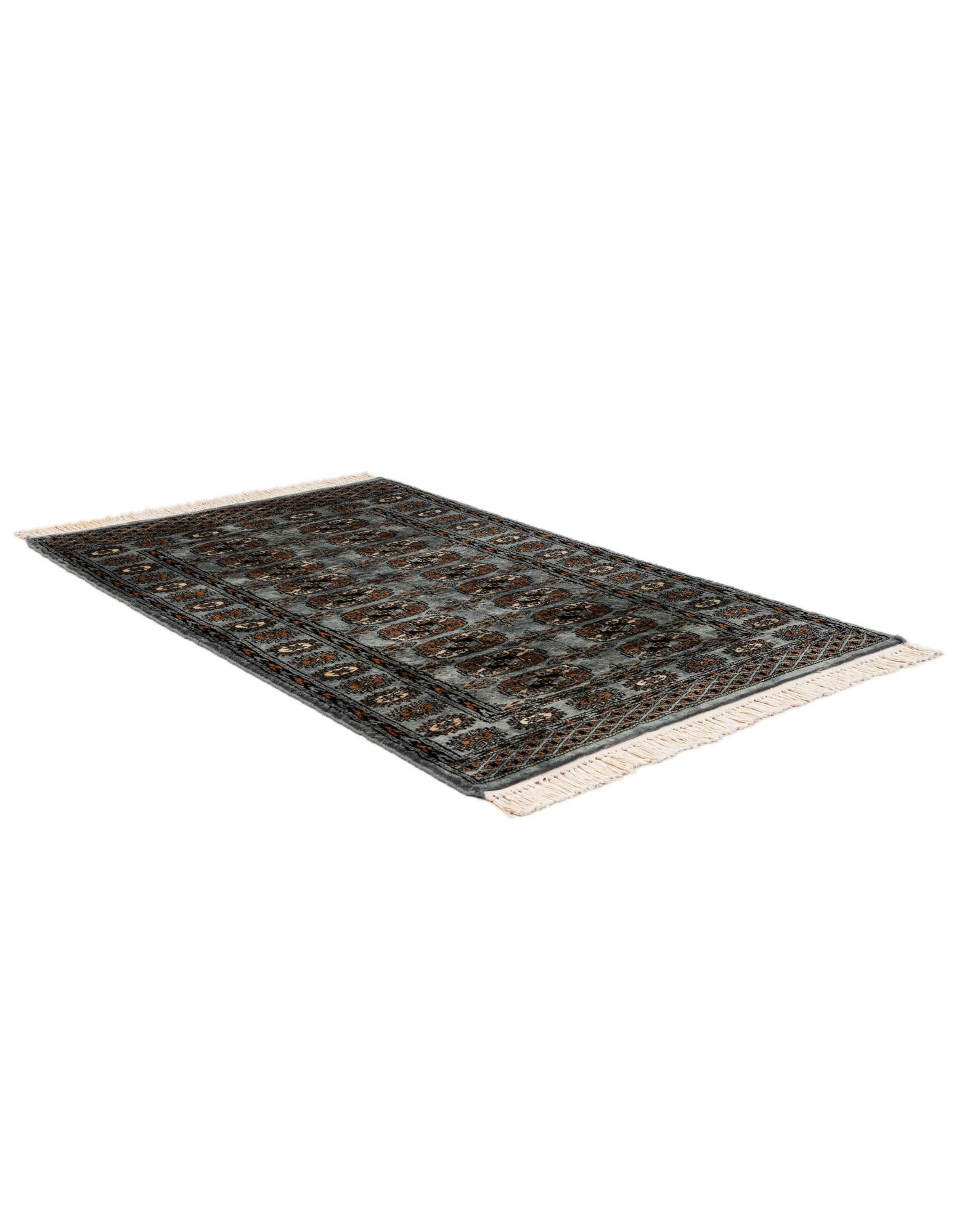 3' 1 x 4' 11 Hand Knotted Bokhara Wool Rug