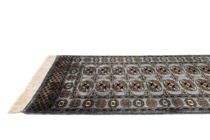 3' 1 x 4' 11 Hand Knotted Bokhara Wool Rug