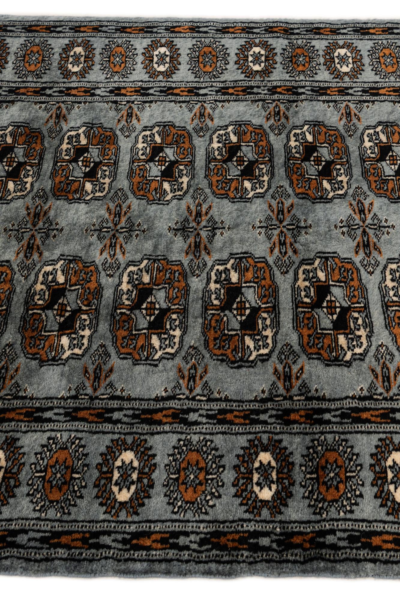 3' 1 x 4' 11 Hand Knotted Bokhara Wool Rug