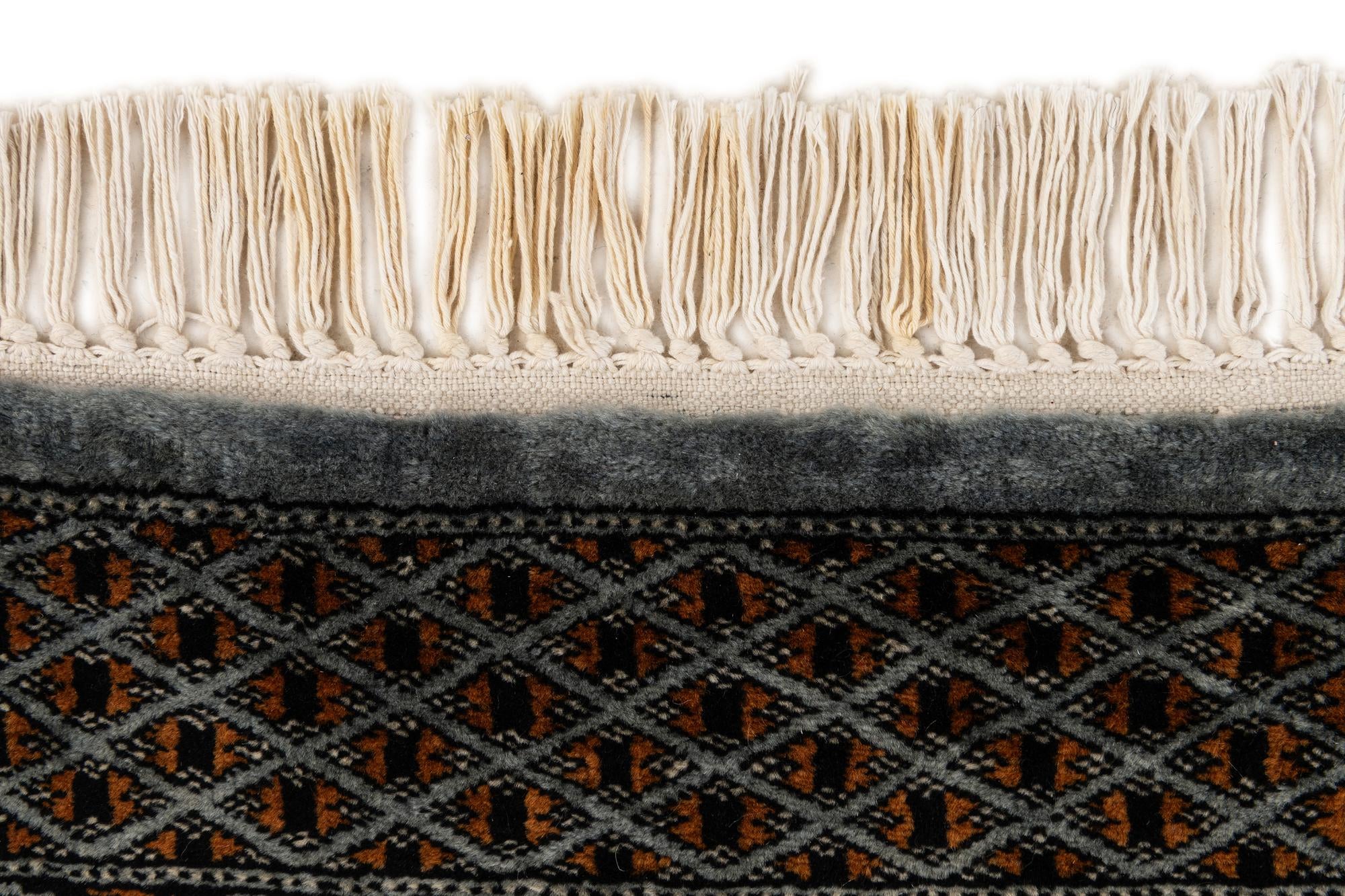 3' 1 x 4' 11 Hand Knotted Bokhara Wool Rug