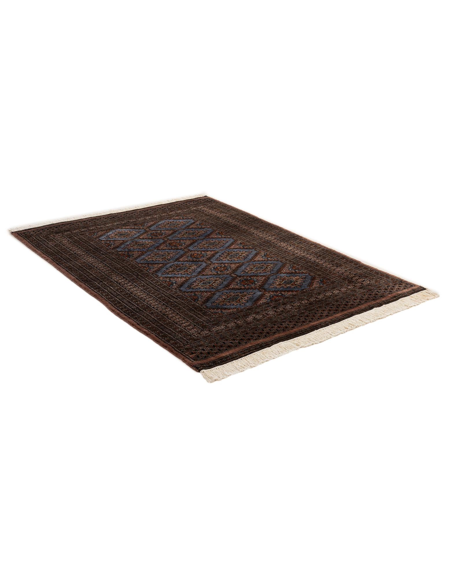 130cm x 180cm anudado a mano Bokhara Alfombra Oriental Lana