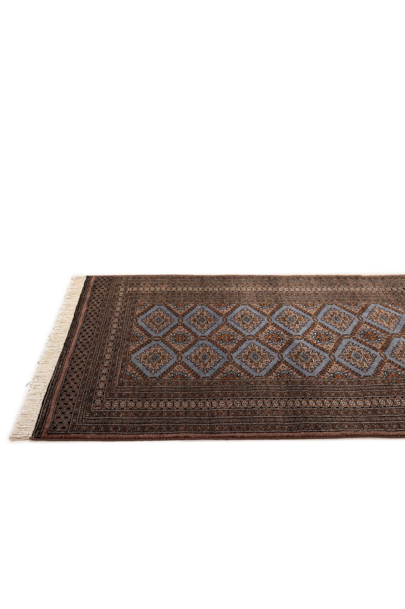 130cm x 180cm anudado a mano Bokhara Alfombra Oriental Lana