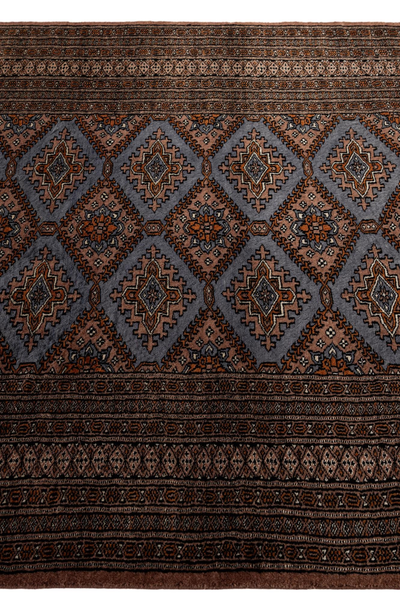 130cm x 180cm anudado a mano Bokhara Alfombra Oriental Lana