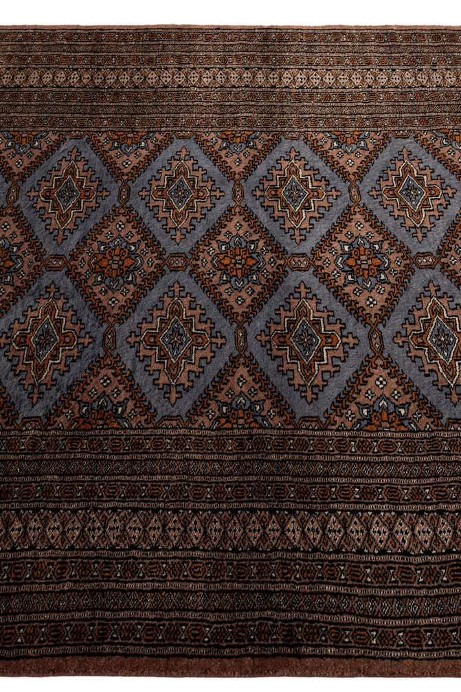 130cm x 180cm anudado a mano Bokhara Alfombra Oriental Lana
