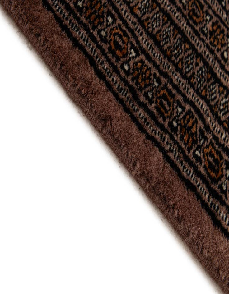 Detail image of 4' 4 x 5' 10  Hand Knotted Bokhara Oriental Wool Rug