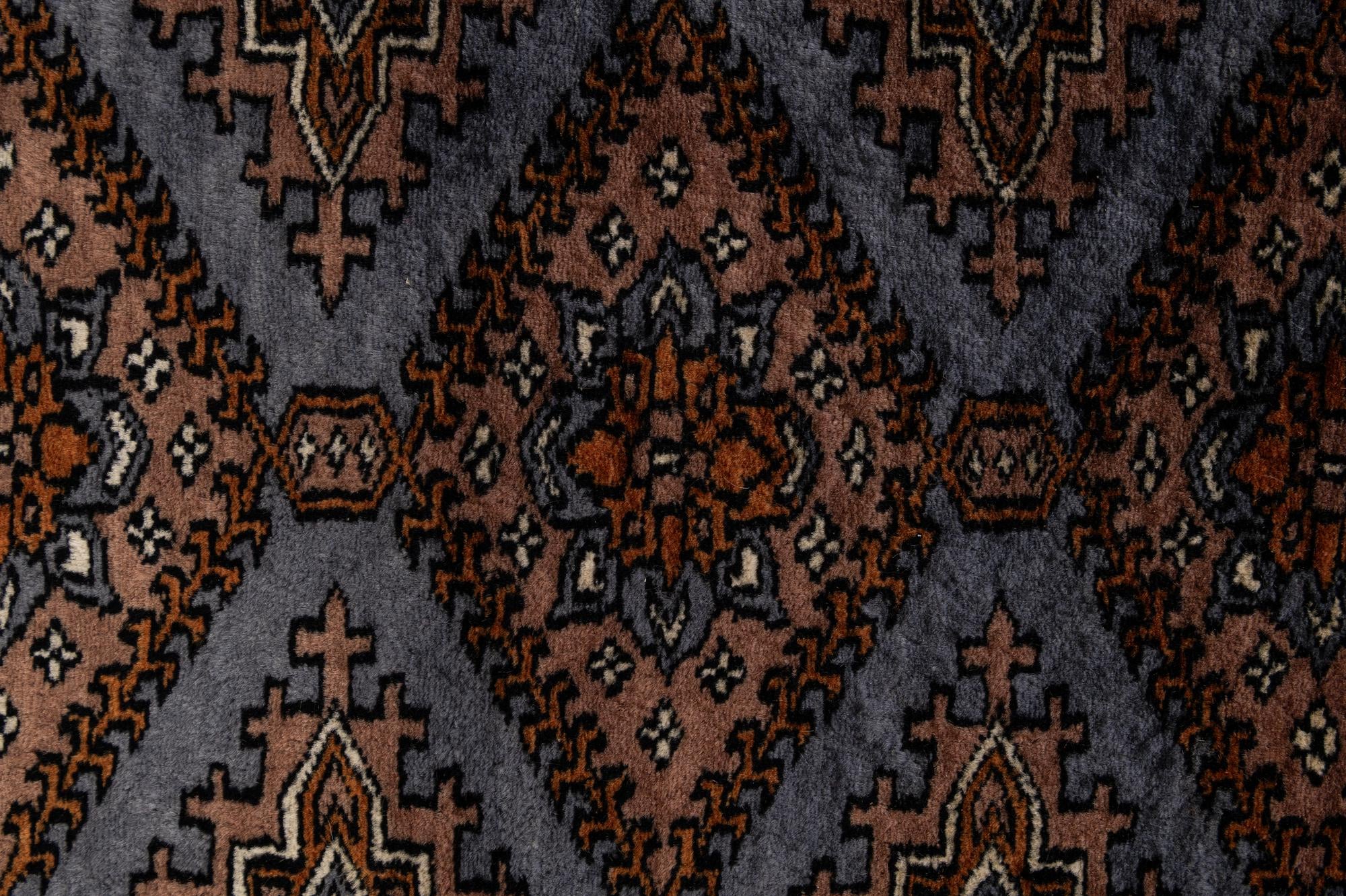 130cm x 180cm anudado a mano Bokhara Alfombra Oriental Lana