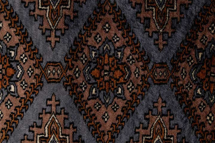 130cm x 180cm anudado a mano Bokhara Alfombra Oriental Lana