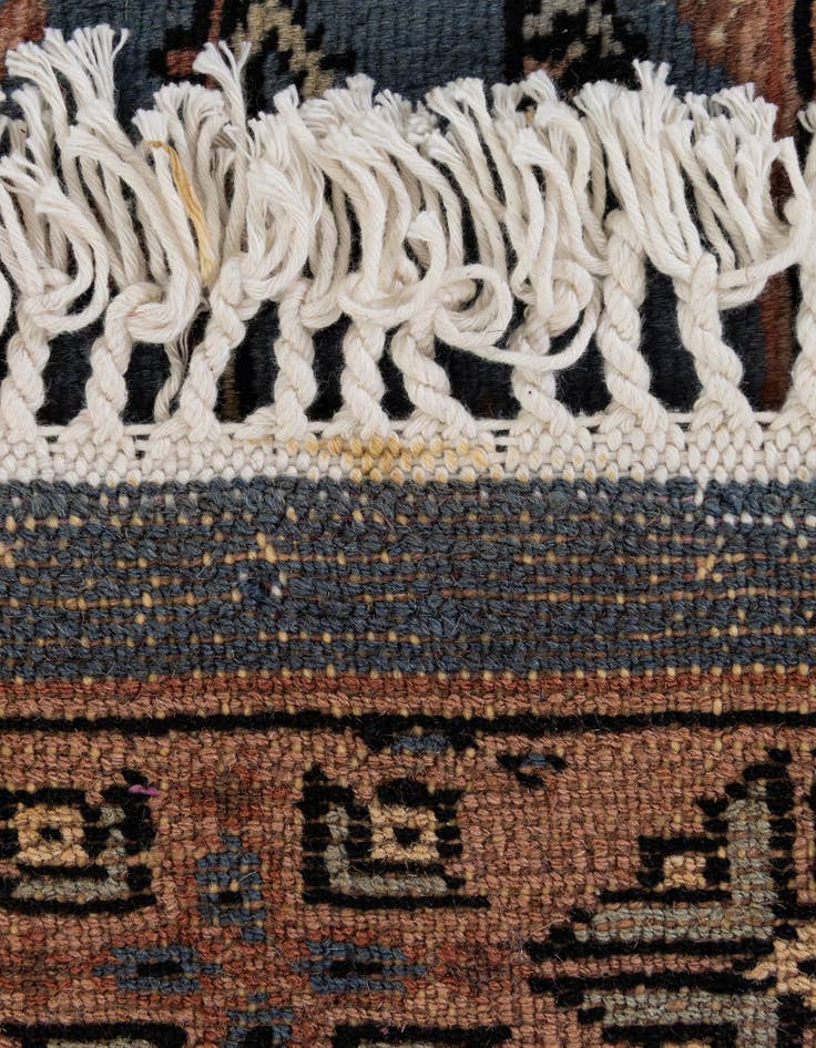 Detail image of 4' 3 x 6' 5  Hand Knotted Bokhara Wool Rug
