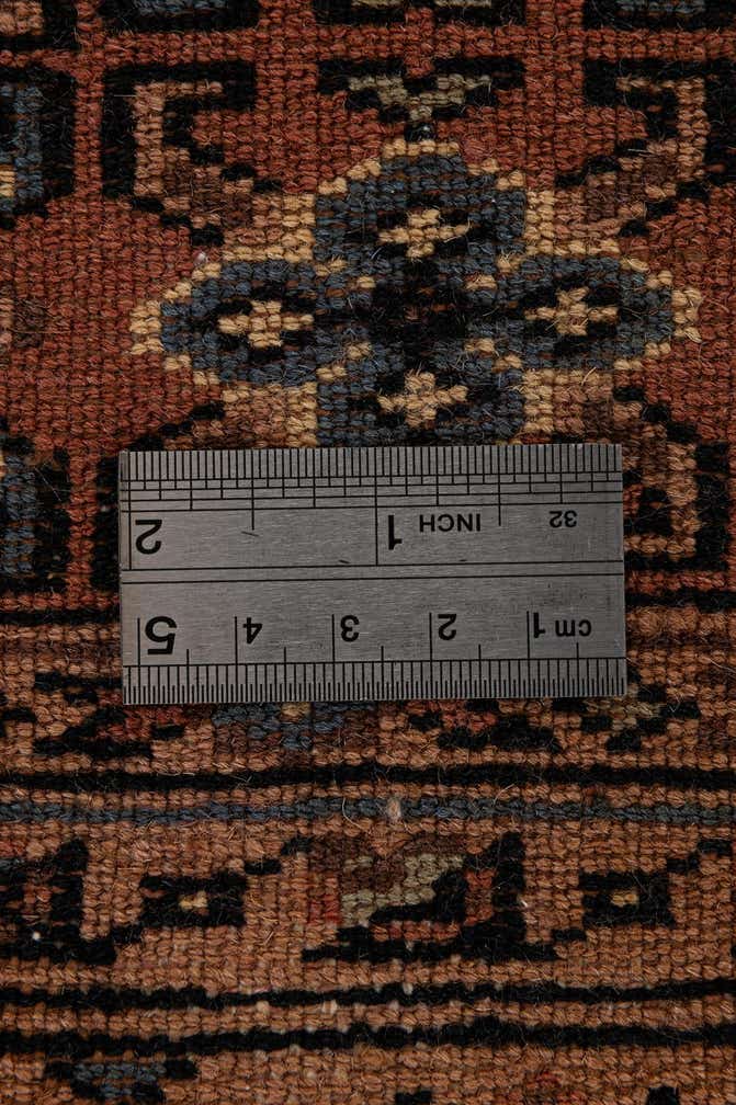 4' 4 x 5' 11 Hand Knotted Bokhara Wool Rug