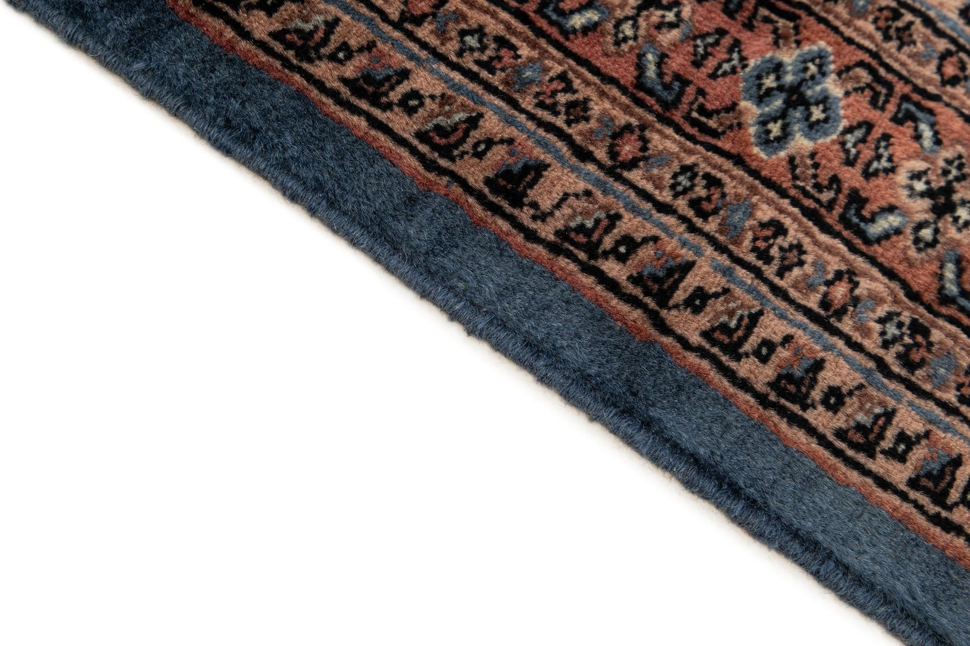 4' 4 x 5' 11 Hand Knotted Bokhara Wool Rug